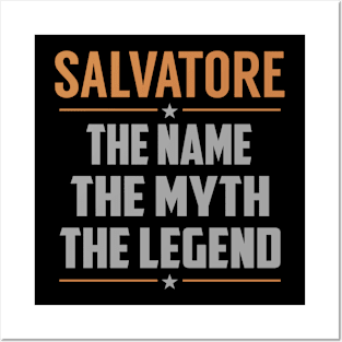 SALVATORE The Name The Myth The Legend Posters and Art